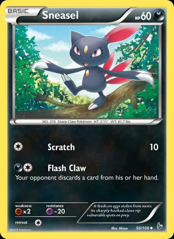 Sneasel #50 — Flashfire