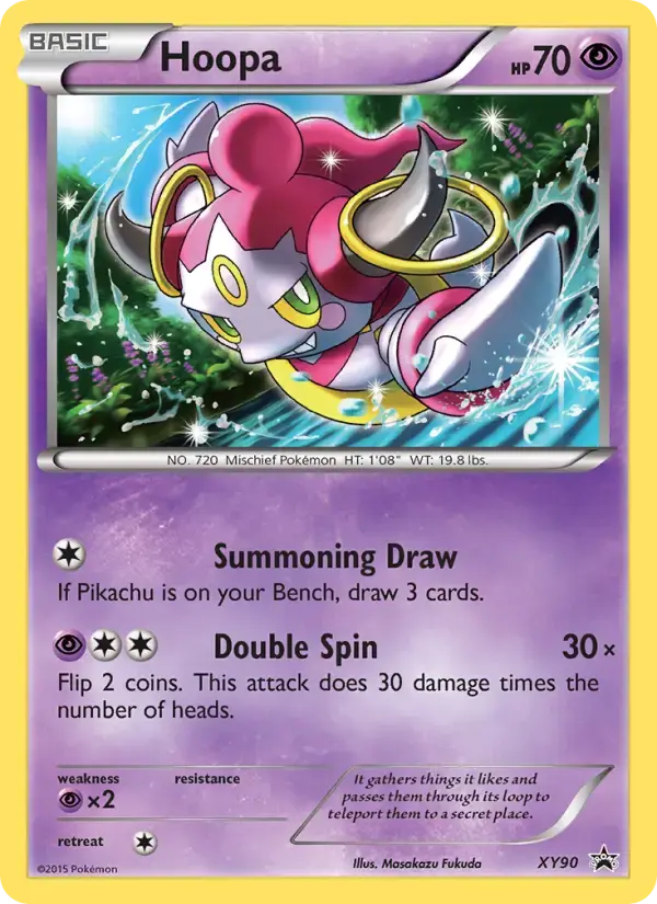 Carte Pokémon Hoopa #XY90 — Promos X&Y