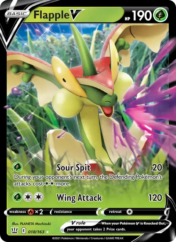 Flapple V #18 — Battle Styles
