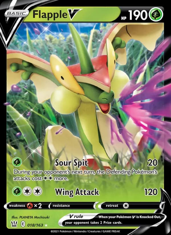 Flapple V #18 — Battle Styles