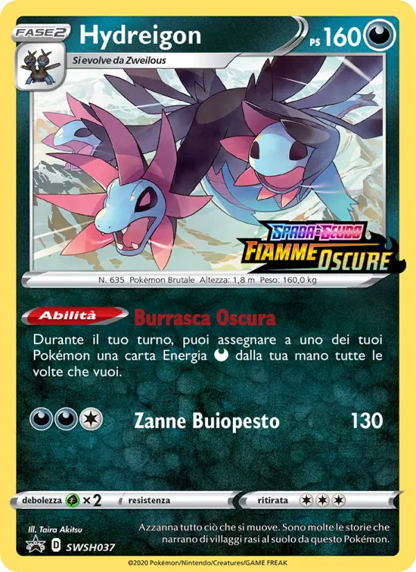 Carte Pokémon Trioxhydre #SWSH037 — Promos Épée et Bouclier