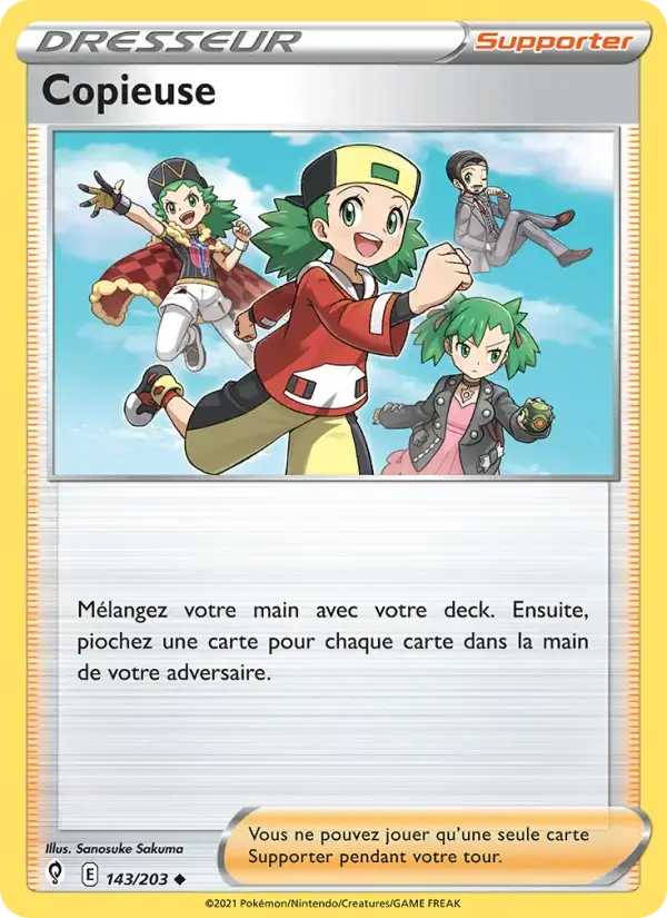 Carte Pokémon Copieuse #143 — Évolution Céleste