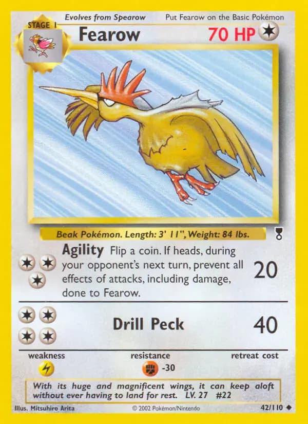 Fearow #42 — Legendary Collection