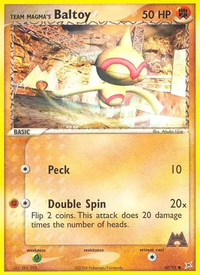 Team Magma's Baltoy #60 — Team Magma vs Team Aqua