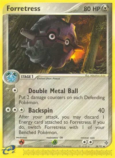 Forretress #28 — Dragon