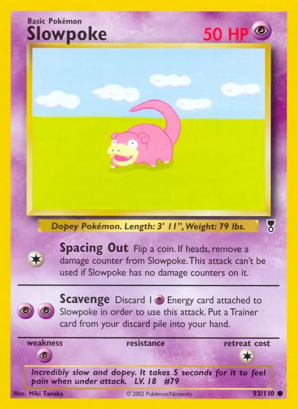 Slowpoke #93 — Legendary Collection