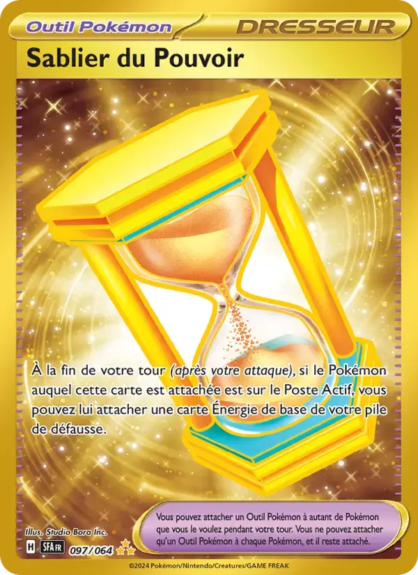 Carte Pokémon Sablier du Pouvoir #097 — Fable Nébuleuse
