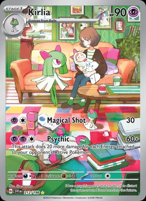 Kirlia #212 — Scarlet & Violet