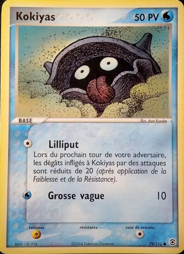 Carte Pokémon Kokiyas #79 — Rouge Feu & Vert Feuille