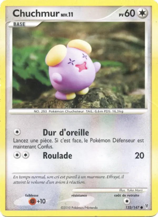 Carte Pokémon Chuchmur #132 — Vainqueurs Suprêmes