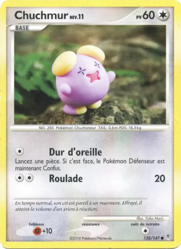 Carte Pokémon Chuchmur #132 — Vainqueurs Suprêmes