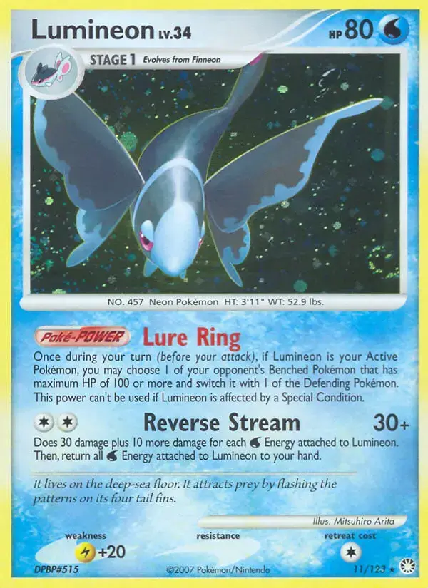 Lumineon #11 — Mysterious Treasures