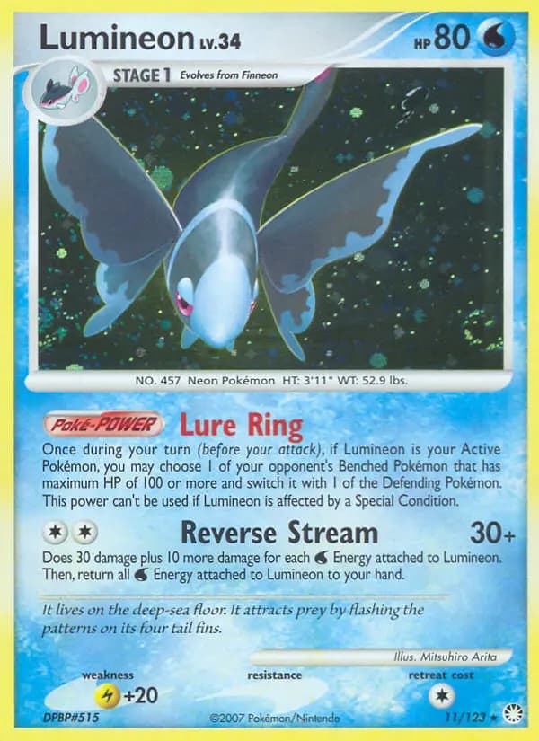 Lumineon #11 — Mysterious Treasures