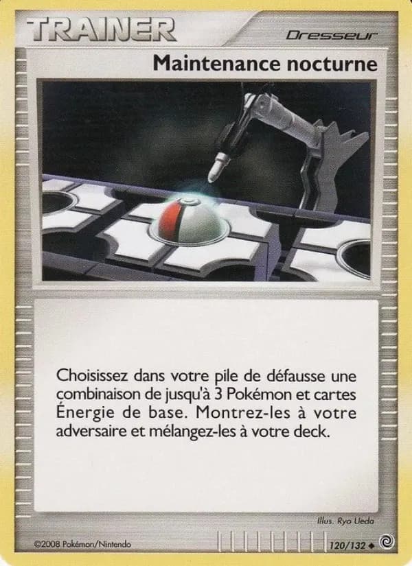 Carte Pokémon Maintenance nocturne #120 — Merveilles Secrètes
