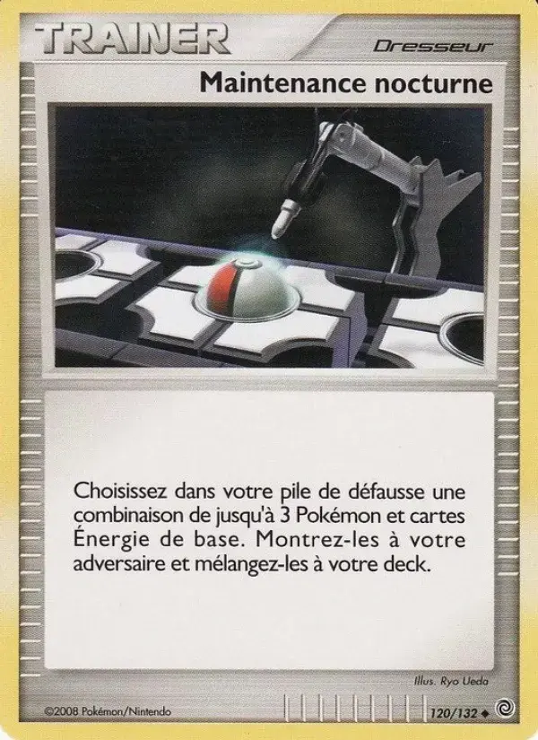 Carte Pokémon Maintenance nocturne #120 — Merveilles Secrètes