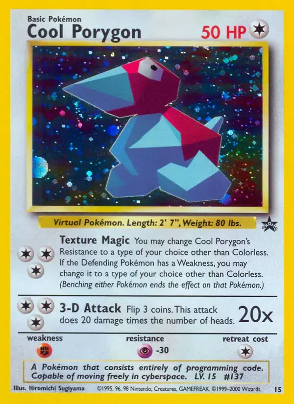 Carte Pokémon Cool Porygon #15 — Promos Wizards