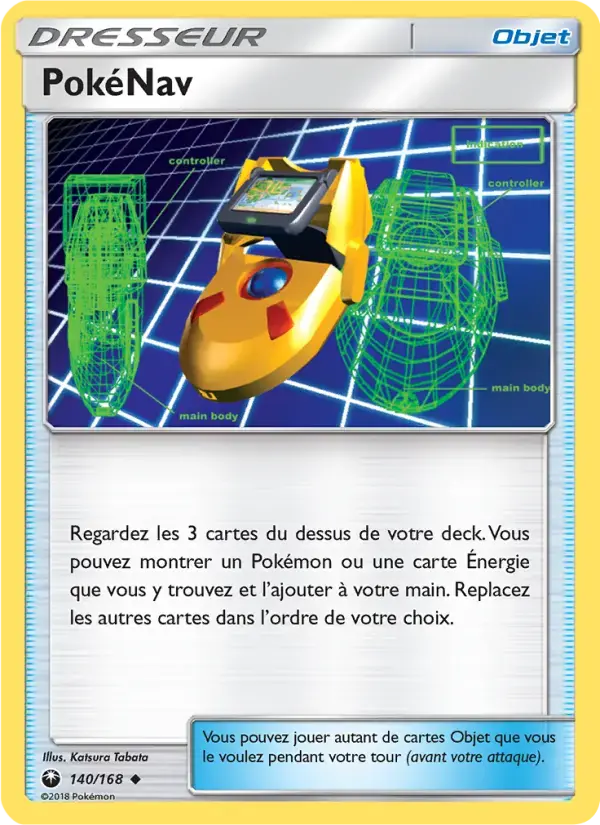 Carte Pokémon PokéNav #140 — Tempête Céleste
