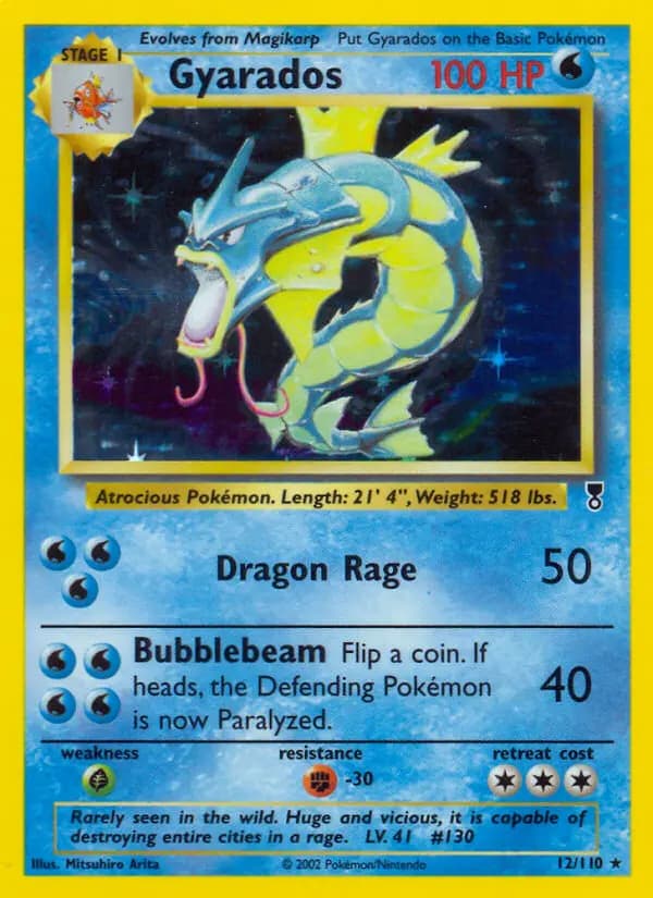 Gyarados #12 — Legendary Collection
