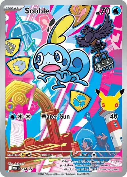 Sobble #054 — Mega Evolution Promos
