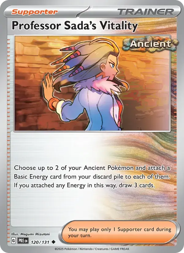 Professor Sada's Vitality #120 — Prismatic Evolutions