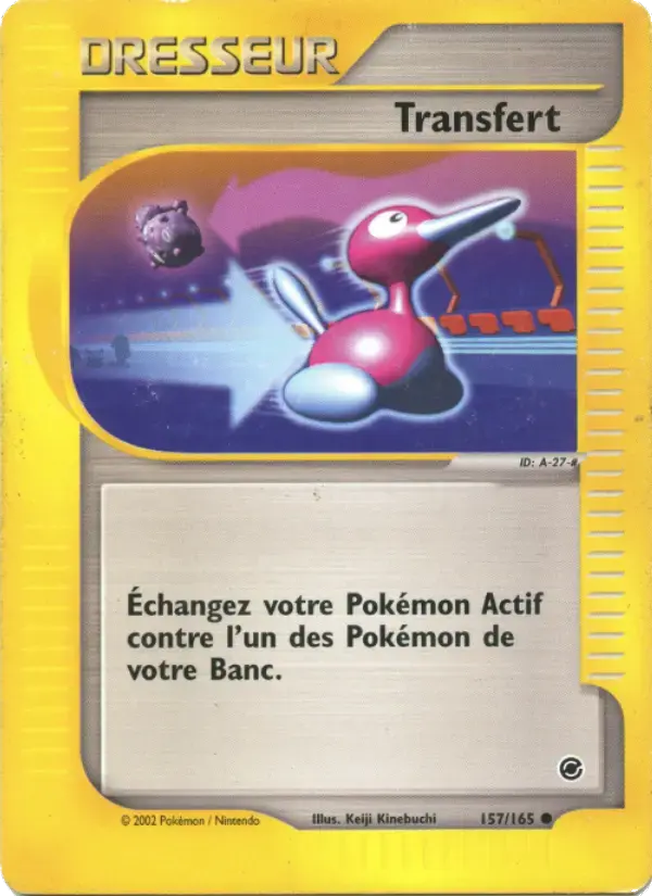 Carte Pokémon Transfert #157 — Expédition