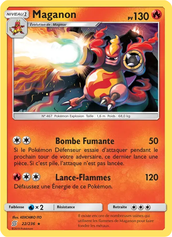 Carte Pokémon Maganon #22 — Harmonie des Esprits