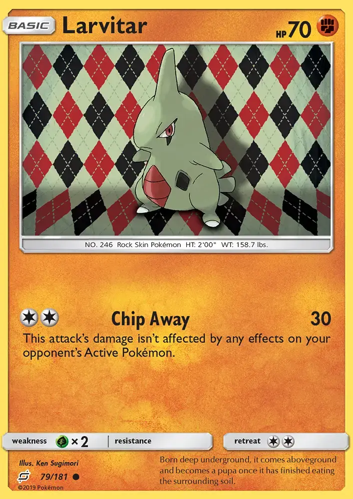 Larvitar #79 — Team Up