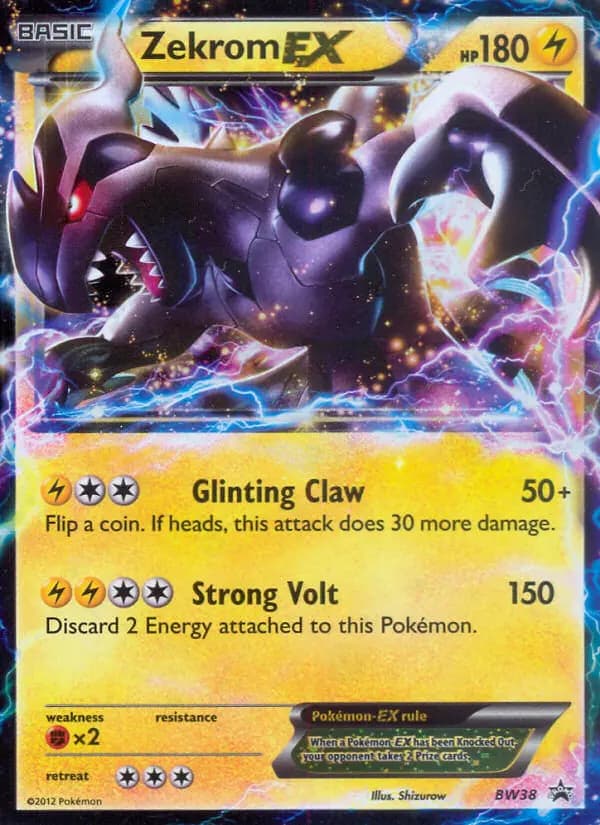 Zekrom-EX #BW38 — Black & White Promos