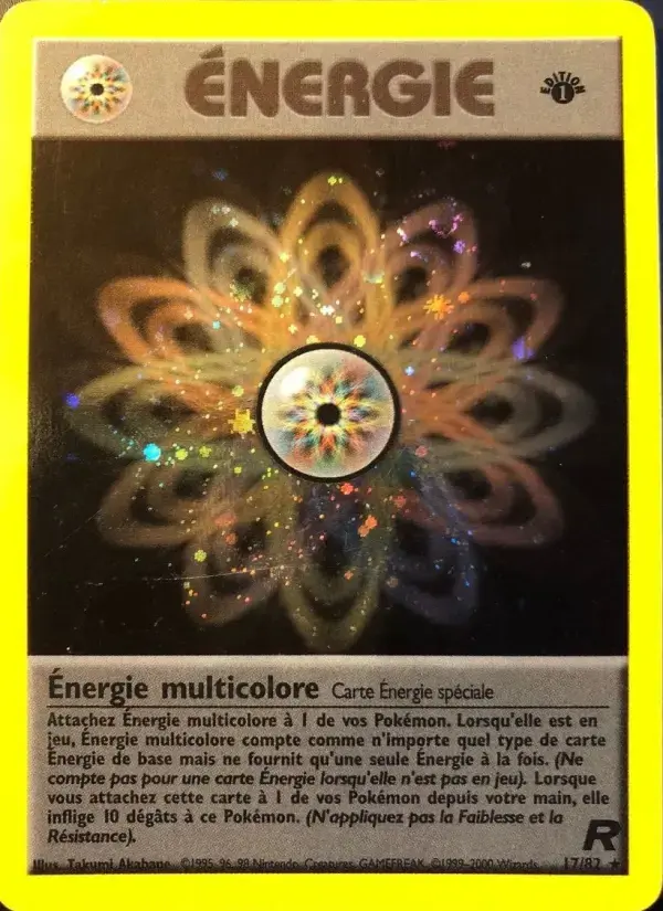 Carte Pokémon Énergie multicolore #17 — Team Rocket