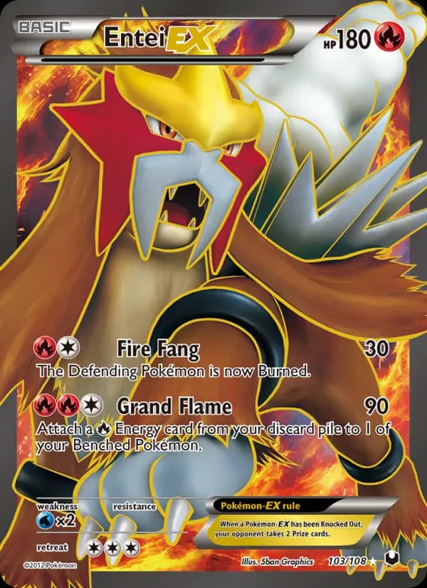 Entei-EX #103 — Dark Explorers