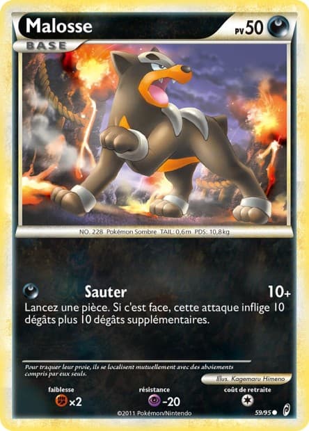 Carte Pokémon Malosse #59 — L'Appel des Légendes