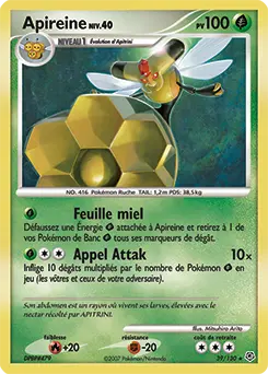 Carte Pokémon Apireine #39 — Diamant et Perle