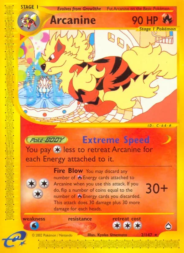 Arcanine #2 — Aquapolis