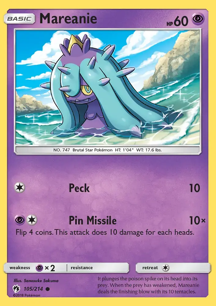 Mareanie #105 — Lost Thunder