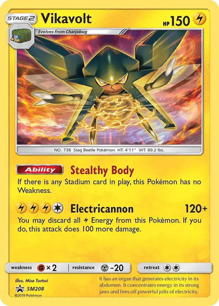 Vikavolt #SM208 — Sun & Moon Promos