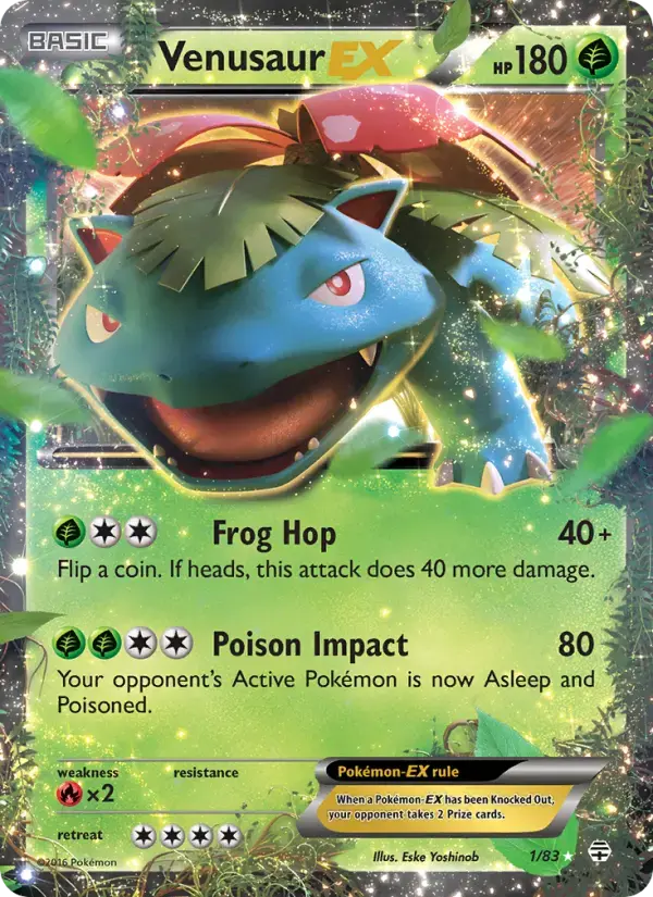 Venusaur EX #1 — Generations