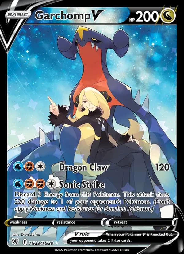 Garchomp V #TG23 — Astral Radiance