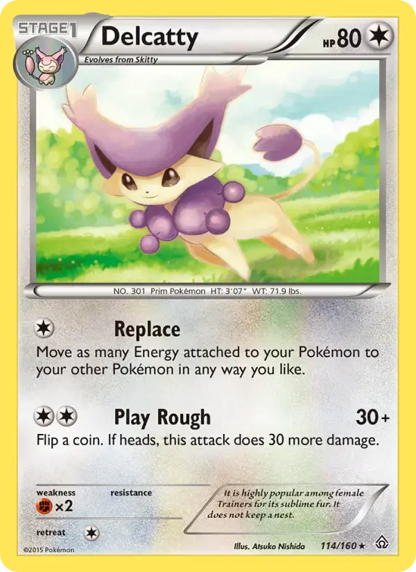 Delcatty #114 — Primal Clash