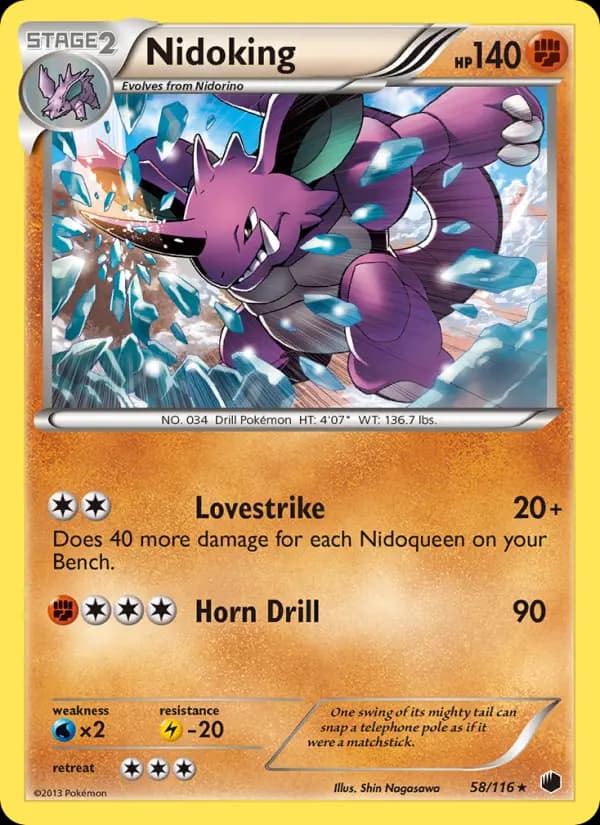 Nidoking #58 — Plasma Freeze