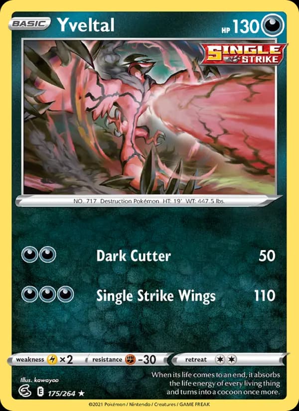Yveltal #175 — Fusion Strike