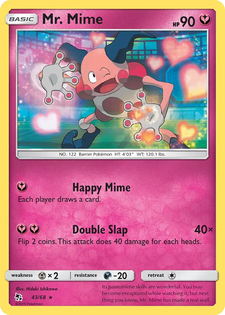 Mr. Mime #43 — Hidden Fates