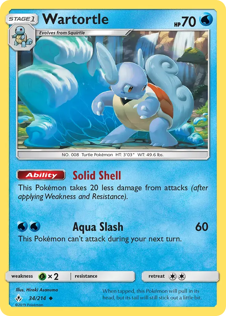 Wartortle #34 — Unbroken Bonds