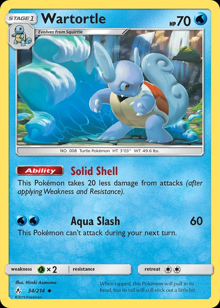 Wartortle #34 — Unbroken Bonds