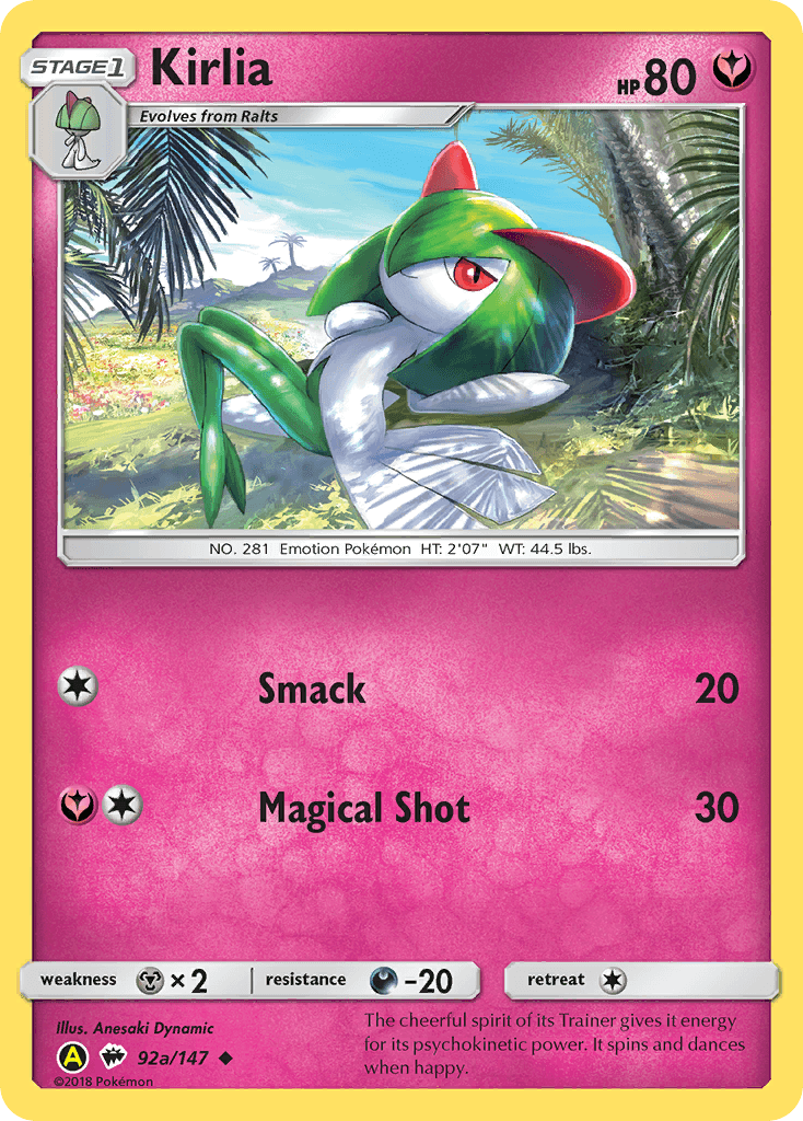 Kirlia #92a — Burning Shadows
