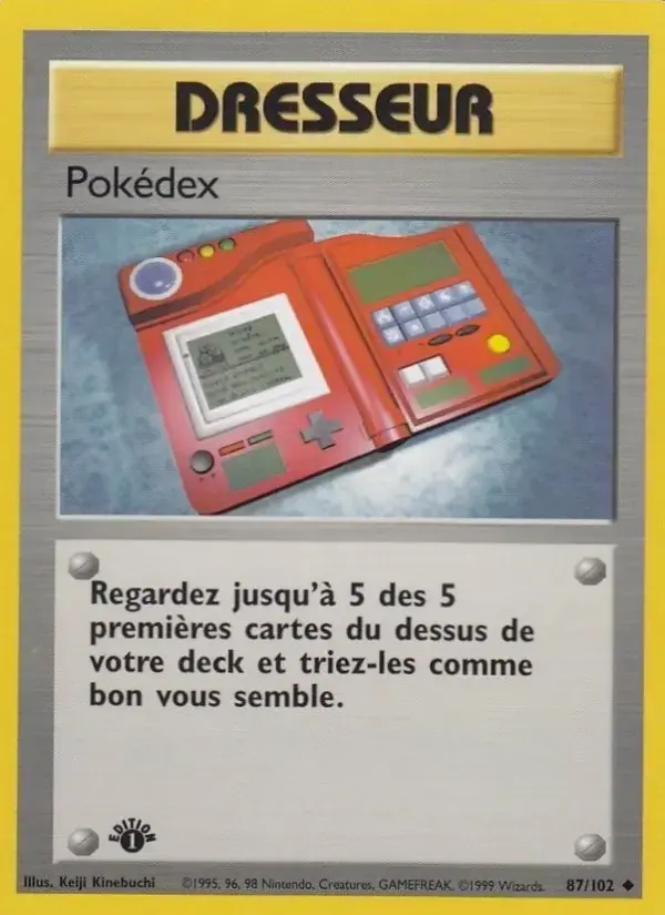 Carte Pokémon Pokédex #87 — Set de Base
