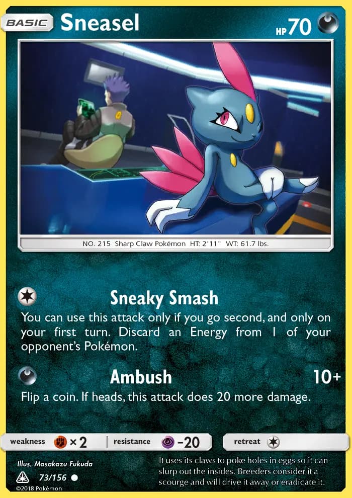 Sneasel #73 — Ultra Prism