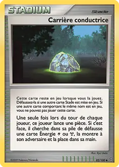 Carte Pokémon Carrière conductrice #82 — Tempête