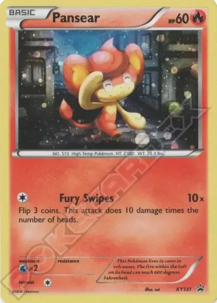 Carte Pokémon Flamajou #XY131 — Jumbo