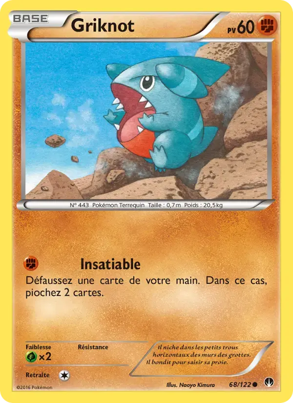 Carte Pokémon Griknot #68 — Rupture Turbo
