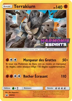 Carte Pokémon Terrakium #SM205 — Promos Soleil et Lune